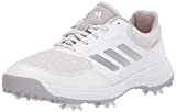 adidas womens Golf Shoe, White/Silver/Grey, 8 US