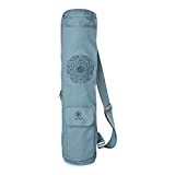 Gaiam Embroidered Cargo Yoga Mat Bag, Niagara