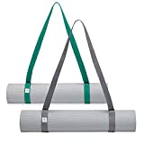 Gaiam Easy-Cinch Yoga Mat Sling, Assorted Color, 1 Count