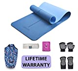 EILISON PROFESSIONAL Yoga Mat Non Slip, Eco Friendly Fitness Exercise Mat with Carrying Strap,Pro Yoga Mats for Women,Workout Mats for Home, Pilates and Floor Exercises( 7 Pieces Set)