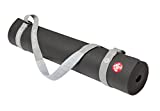 Manduka Journey On Commuter Yoga Mat Carrier, Adjustable Cotton Strap, Suitable for all Yoga Mats, Heather Grey and Bliss