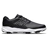 FootJoy Men's eComfort Golf Shoe, Black, 10.5 Wide