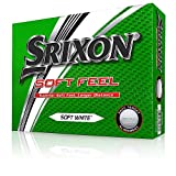 Srixon Soft Feel Golf Balls, White (One Dozen)
